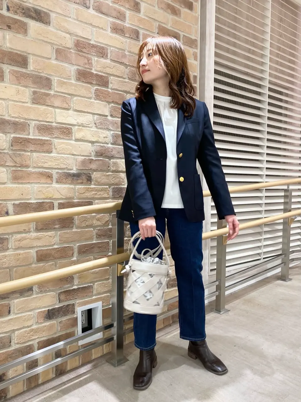 J.PRESS LADIES スタッフ コーディネート画像