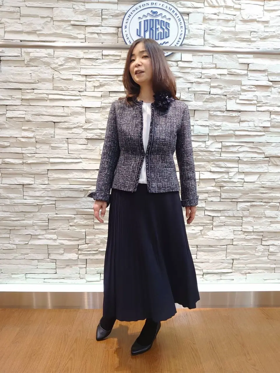 J.PRESS LADIES 小川 コーディネート画像