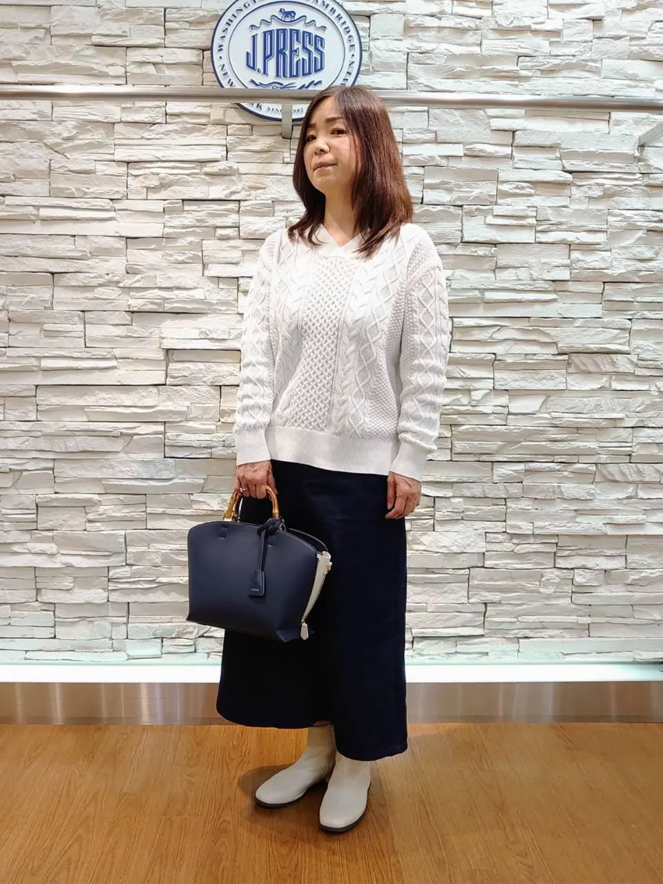 J.PRESS LADIES 小川 コーディネート画像