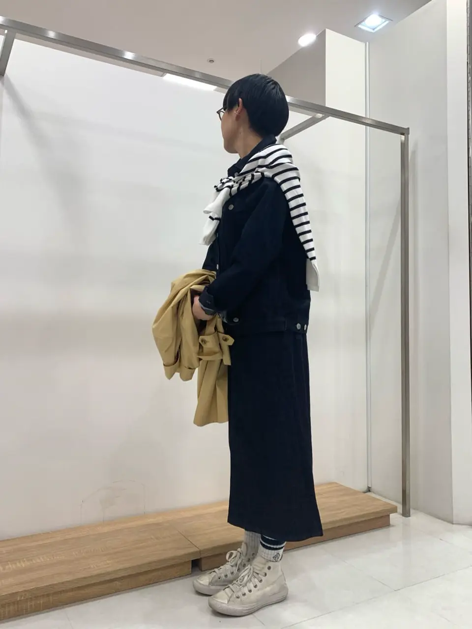 J.PRESS LADIES スタッフ コーディネート画像