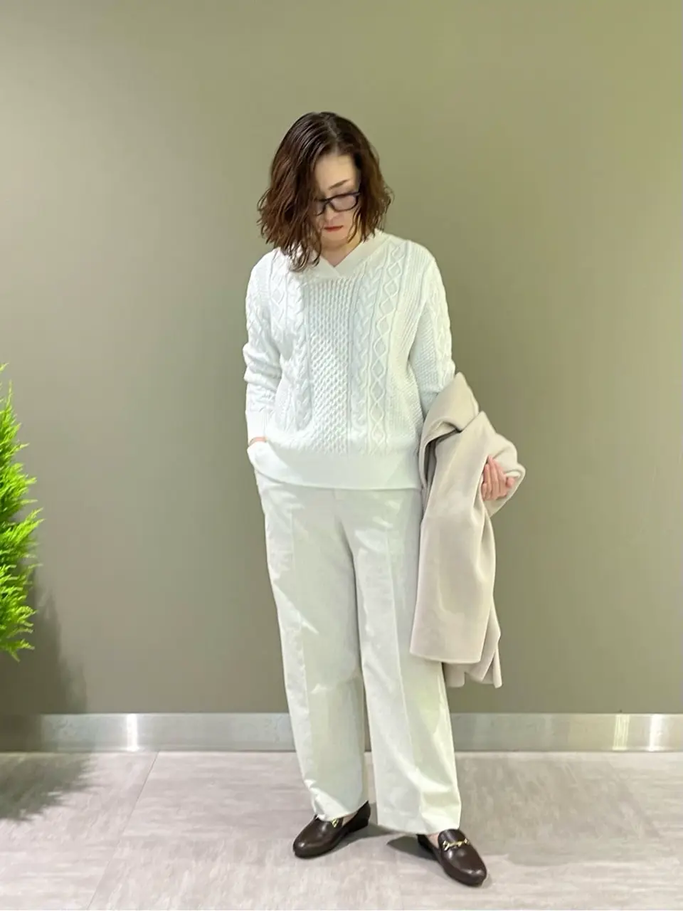 J.PRESS LADIES 髙木元 コーディネート画像