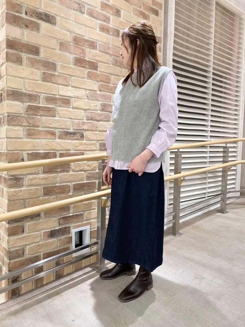 J.PRESS LADIES スタッフ コーディネート画像