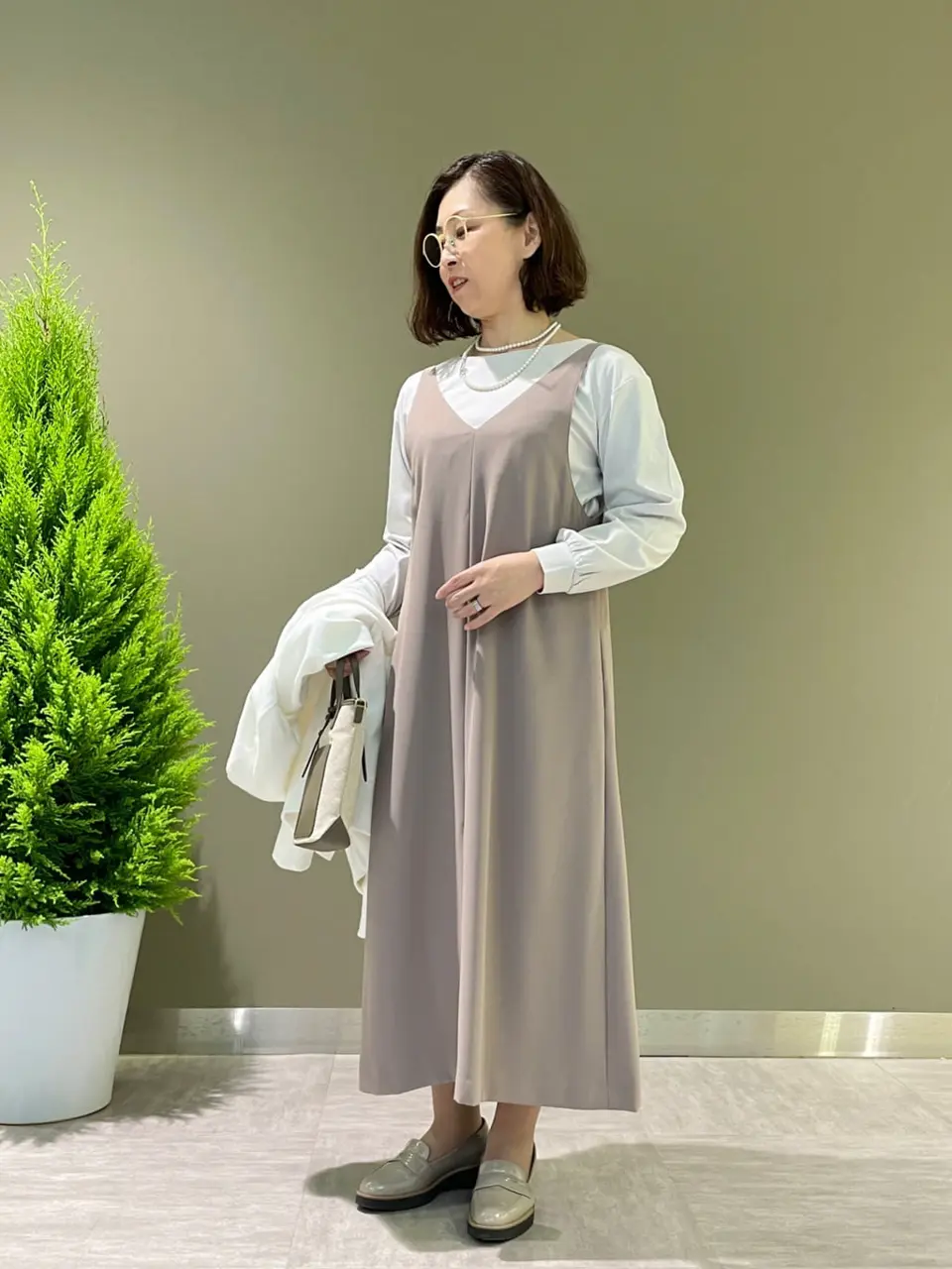 J.PRESS LADIES 髙木元 コーディネート画像