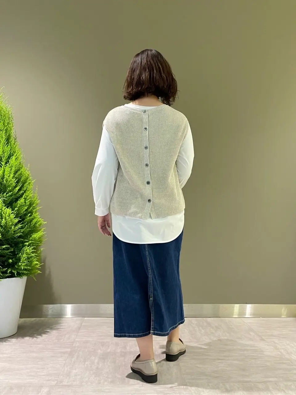 J.PRESS LADIES 髙木元 コーディネート画像