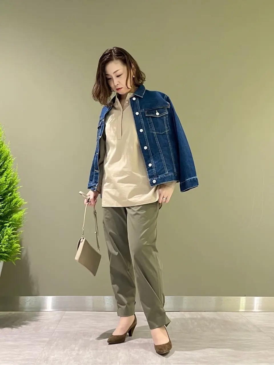 J.PRESS LADIES 髙木元 コーディネート画像