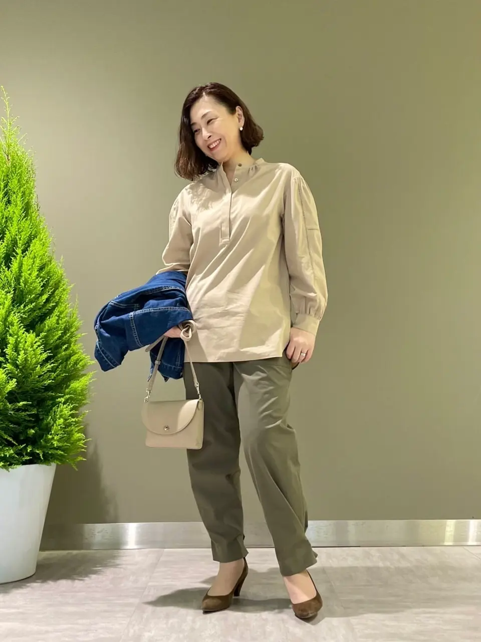 J.PRESS LADIES 髙木元 コーディネート画像