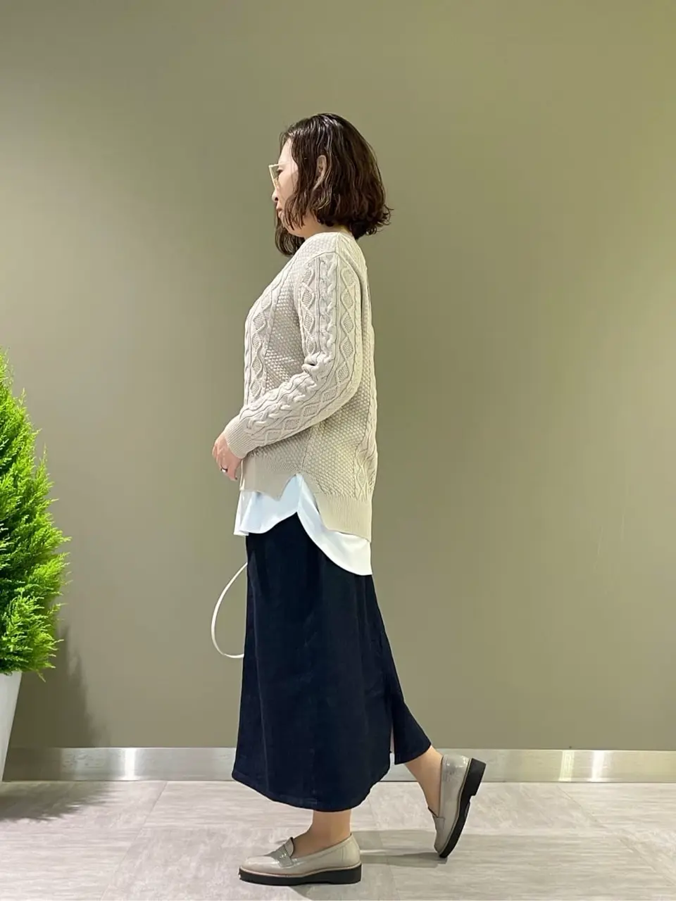 J.PRESS LADIES 髙木元 コーディネート画像