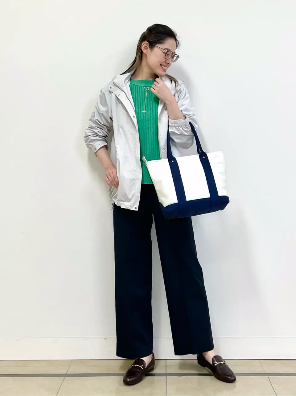 J.PRESS LADIES 佐藤 コーディネート画像