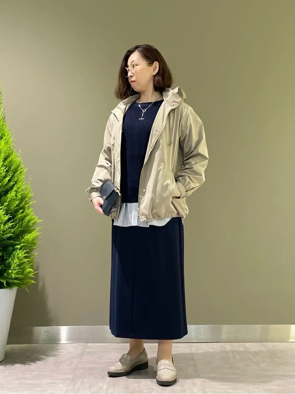 J.PRESS LADIES 髙木元 コーディネート画像