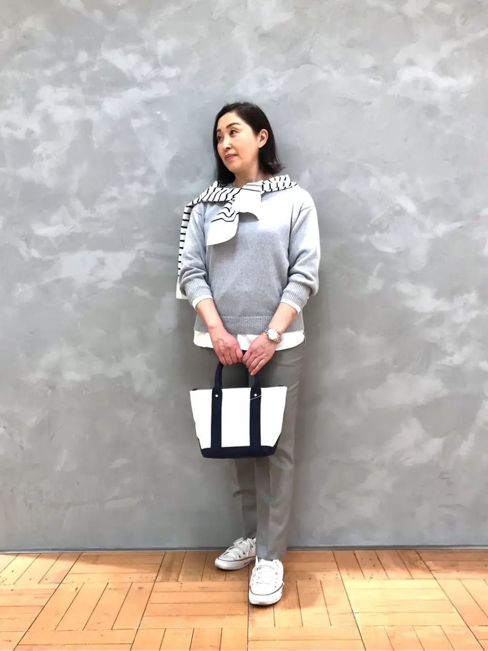 J.PRESS LADIES スタッフ コーディネート画像