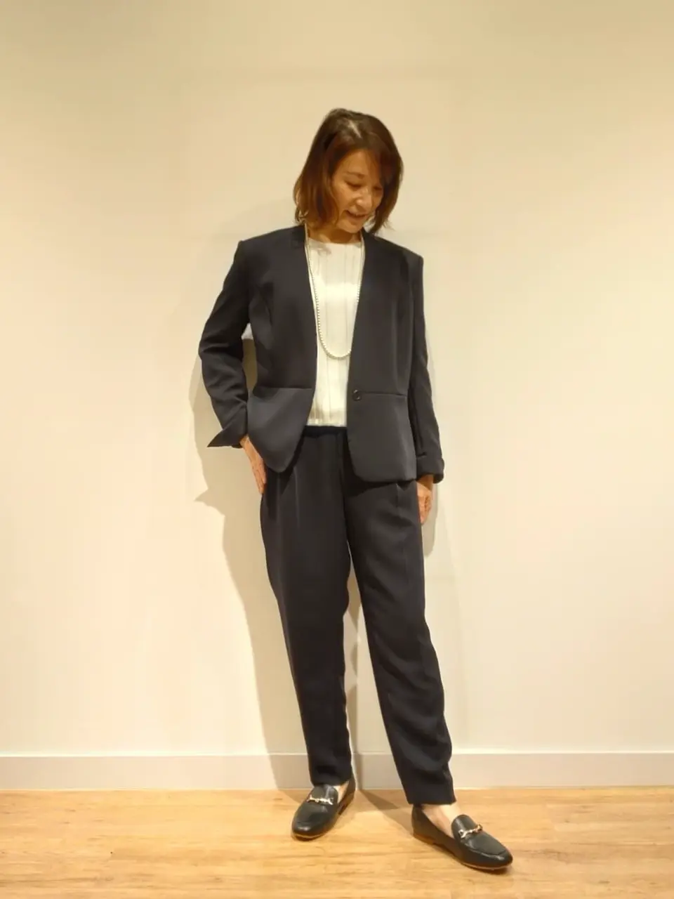 J.PRESS LADIES スタッフ コーディネート画像