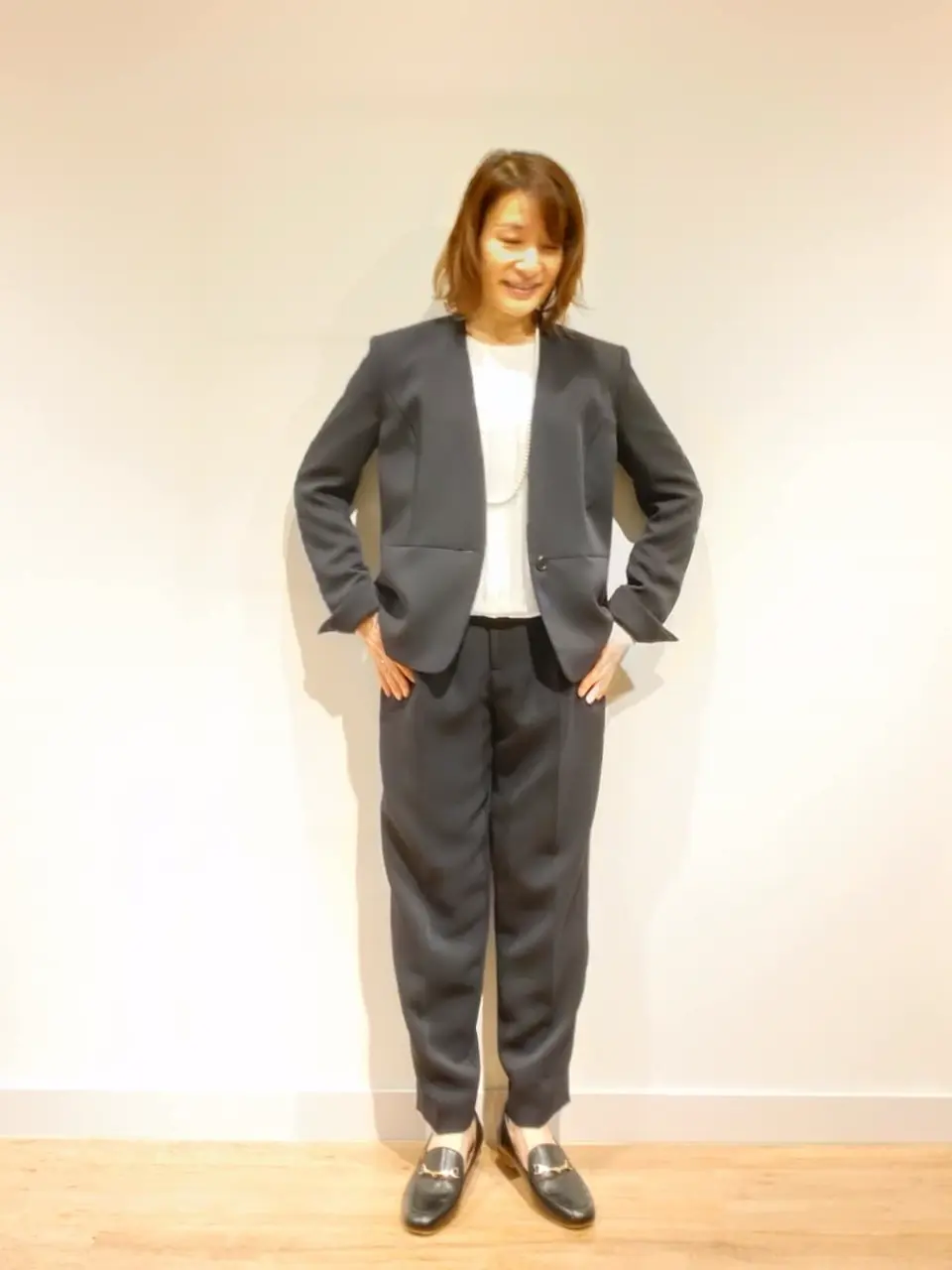 J.PRESS LADIES スタッフ コーディネート画像