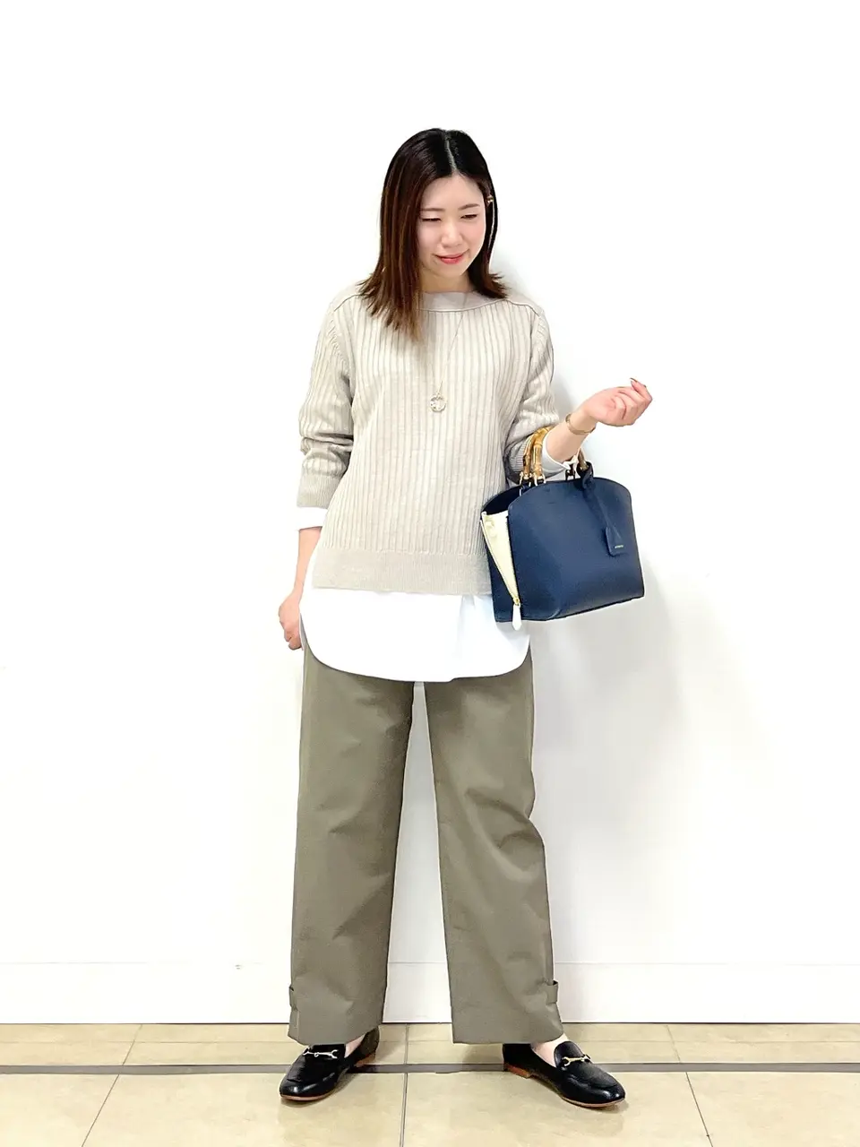 J.PRESS LADIES 金子 コーディネート画像