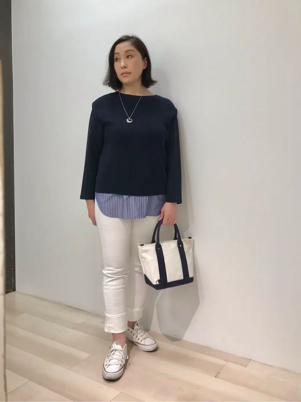 J.PRESS LADIES スタッフ コーディネート画像