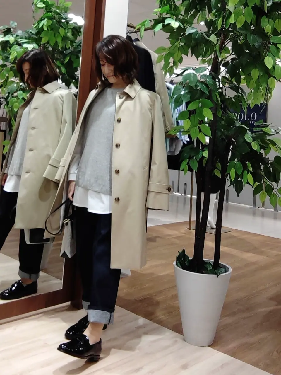 J.PRESS LADIES スタッフ コーディネート画像