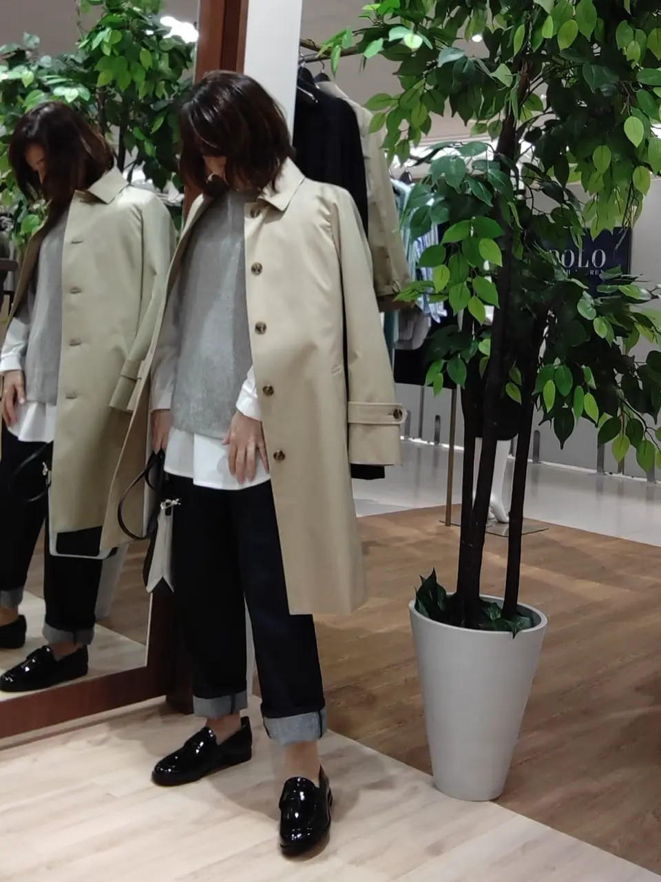 J.PRESS LADIES スタッフ コーディネート画像