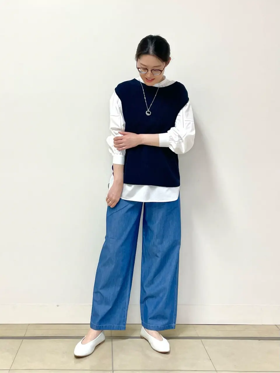 J.PRESS LADIES 佐藤 コーディネート画像