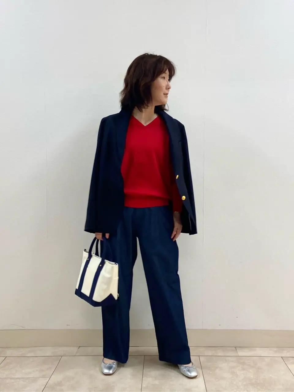 J.PRESS LADIES 前川 コーディネート画像