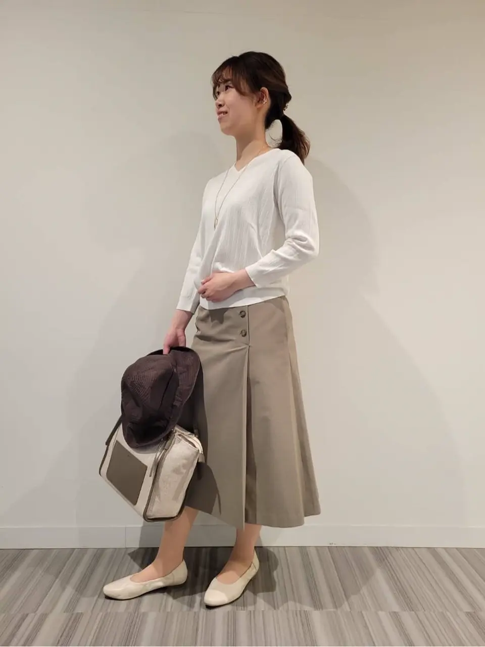 J.PRESS LADIES スタッフ コーディネート画像