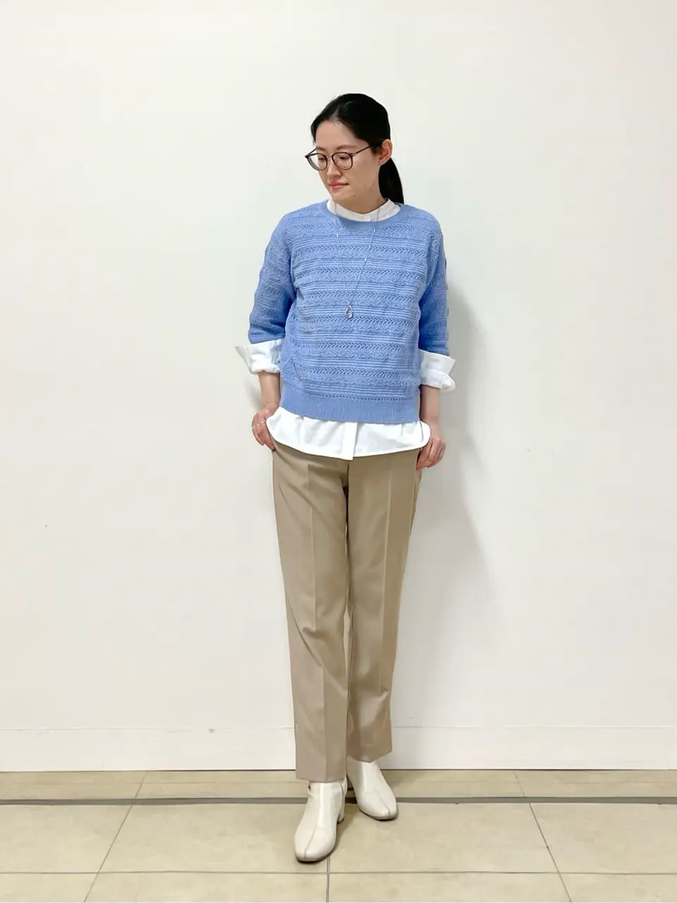 J.PRESS LADIES 佐藤 コーディネート画像