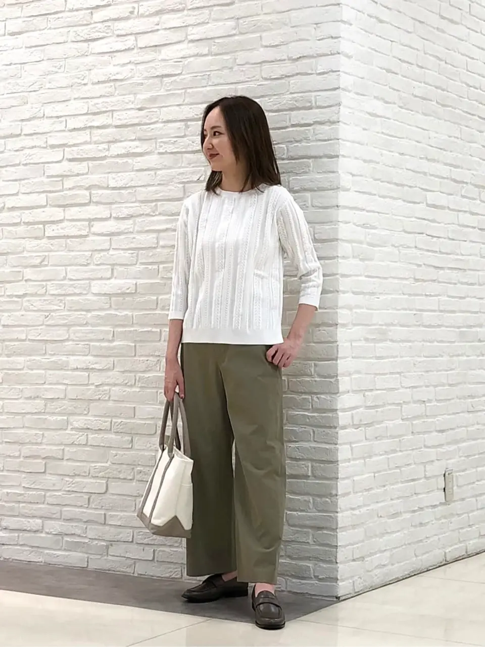 J.PRESS LADIES スタッフ コーディネート画像