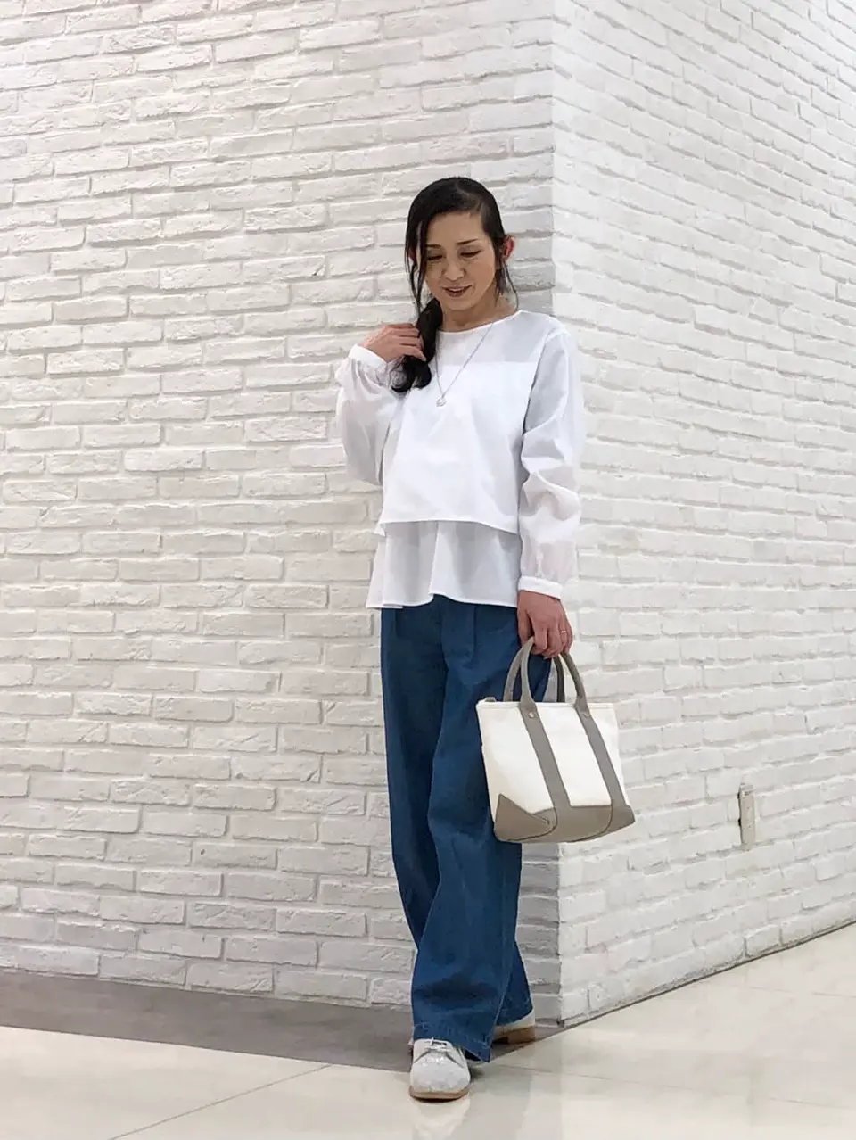 J.PRESS LADIES スタッフ コーディネート画像