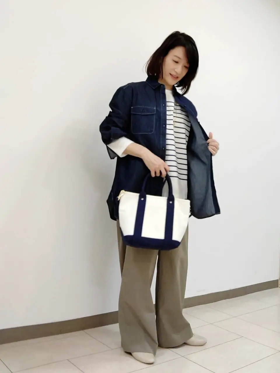 J.PRESS LADIES スタッフ コーディネート画像
