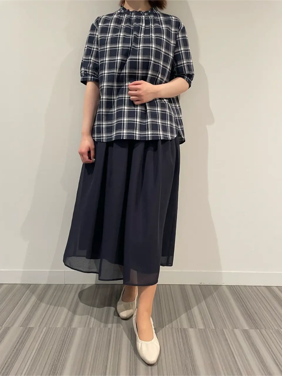 J.PRESS LADIES スタッフ コーディネート画像