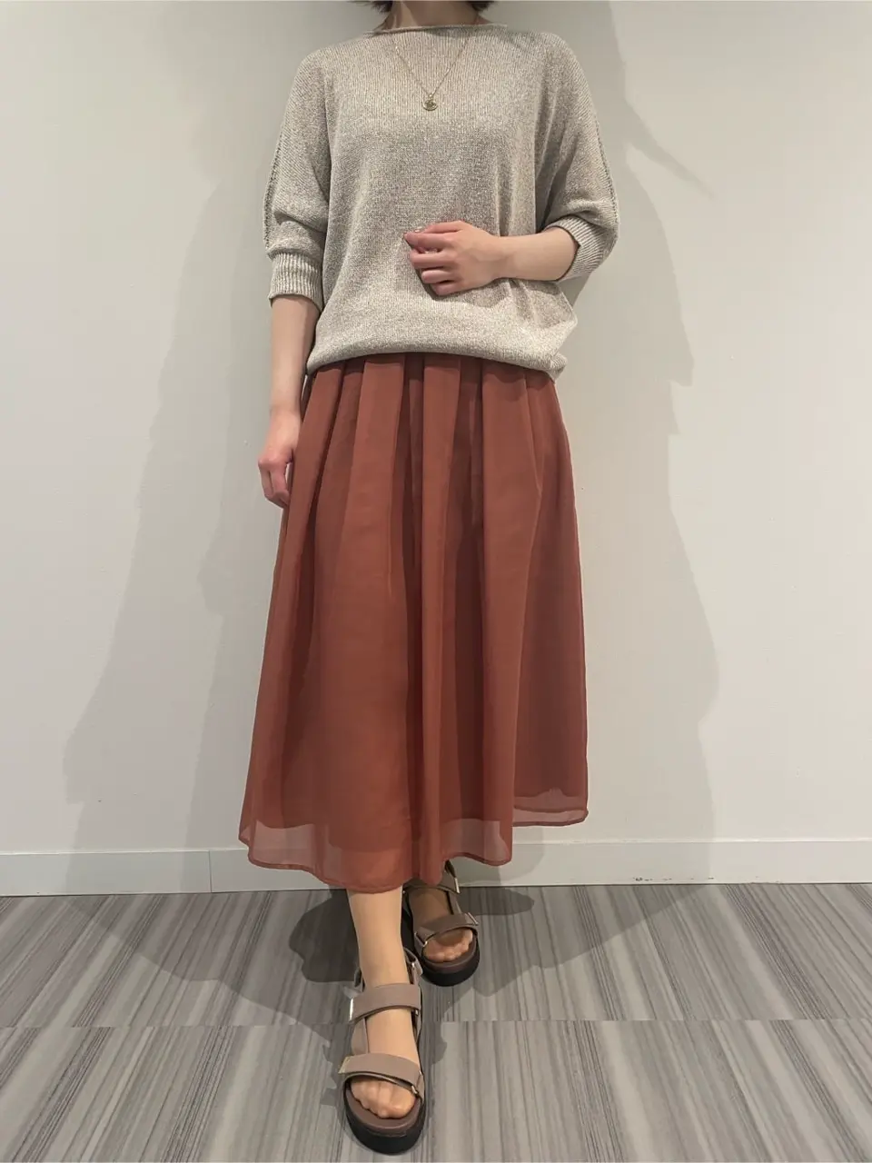 J.PRESS LADIES スタッフ コーディネート画像