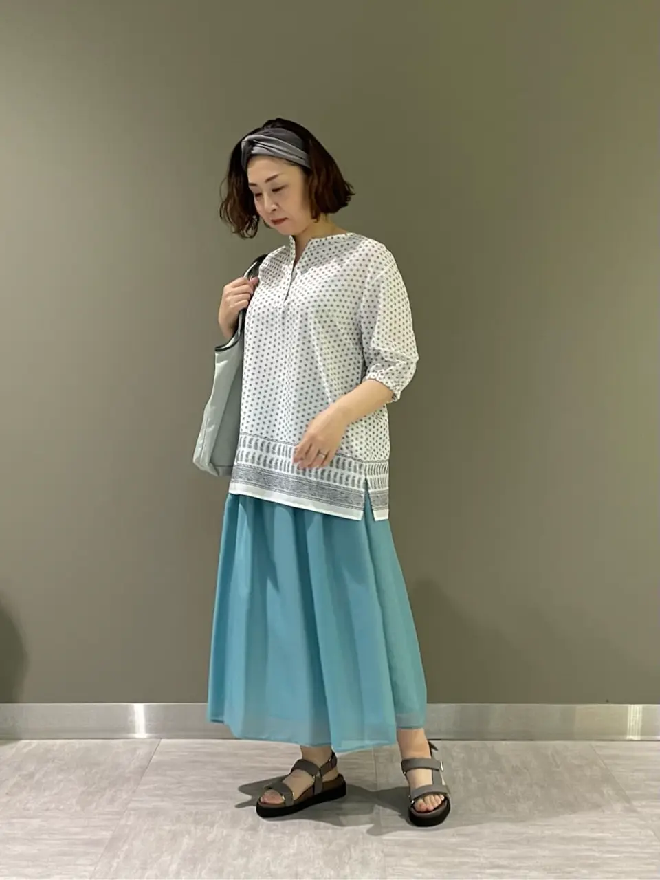 J.PRESS LADIES 髙木元 コーディネート画像