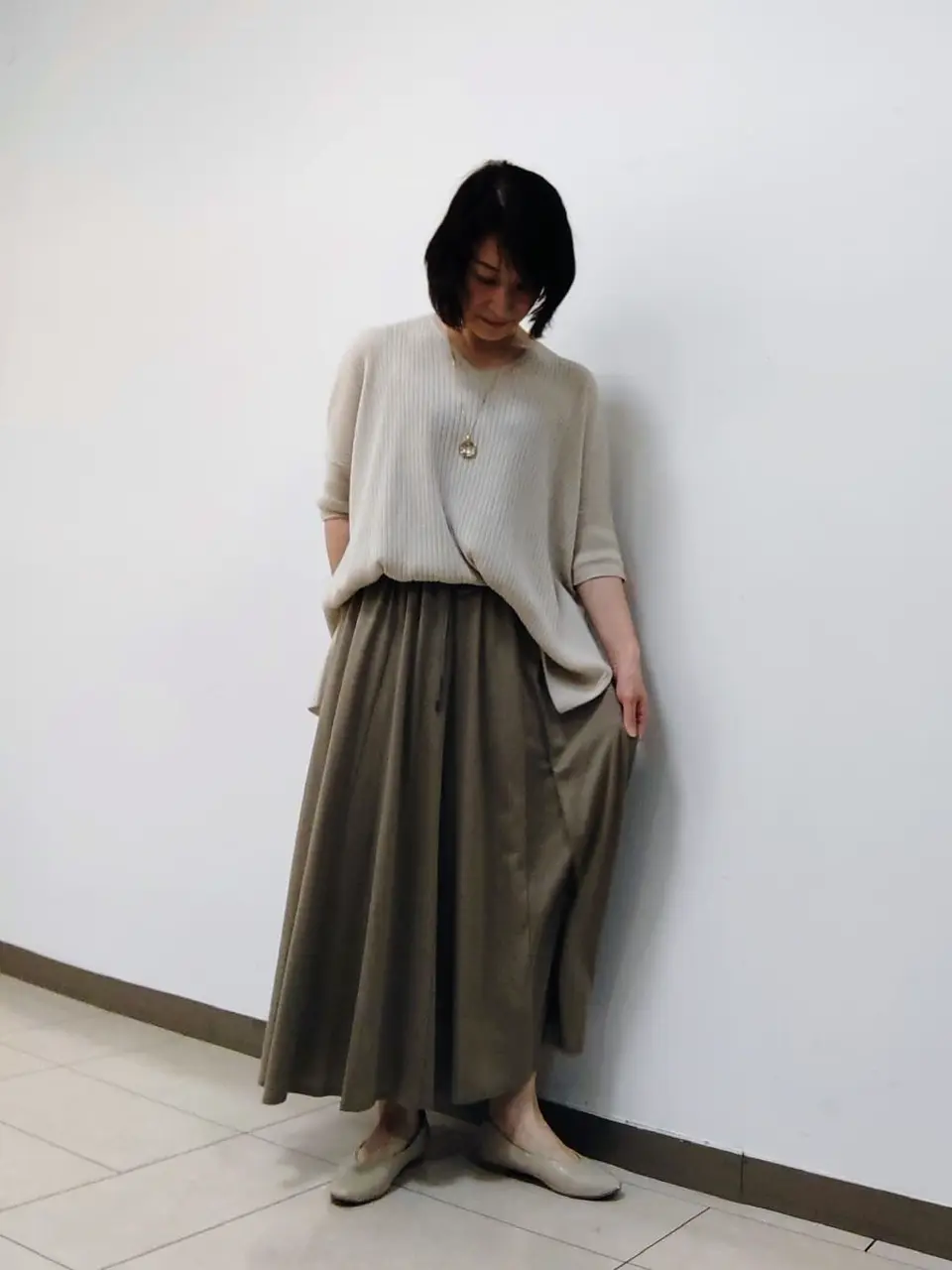 J.PRESS LADIES スタッフ コーディネート画像