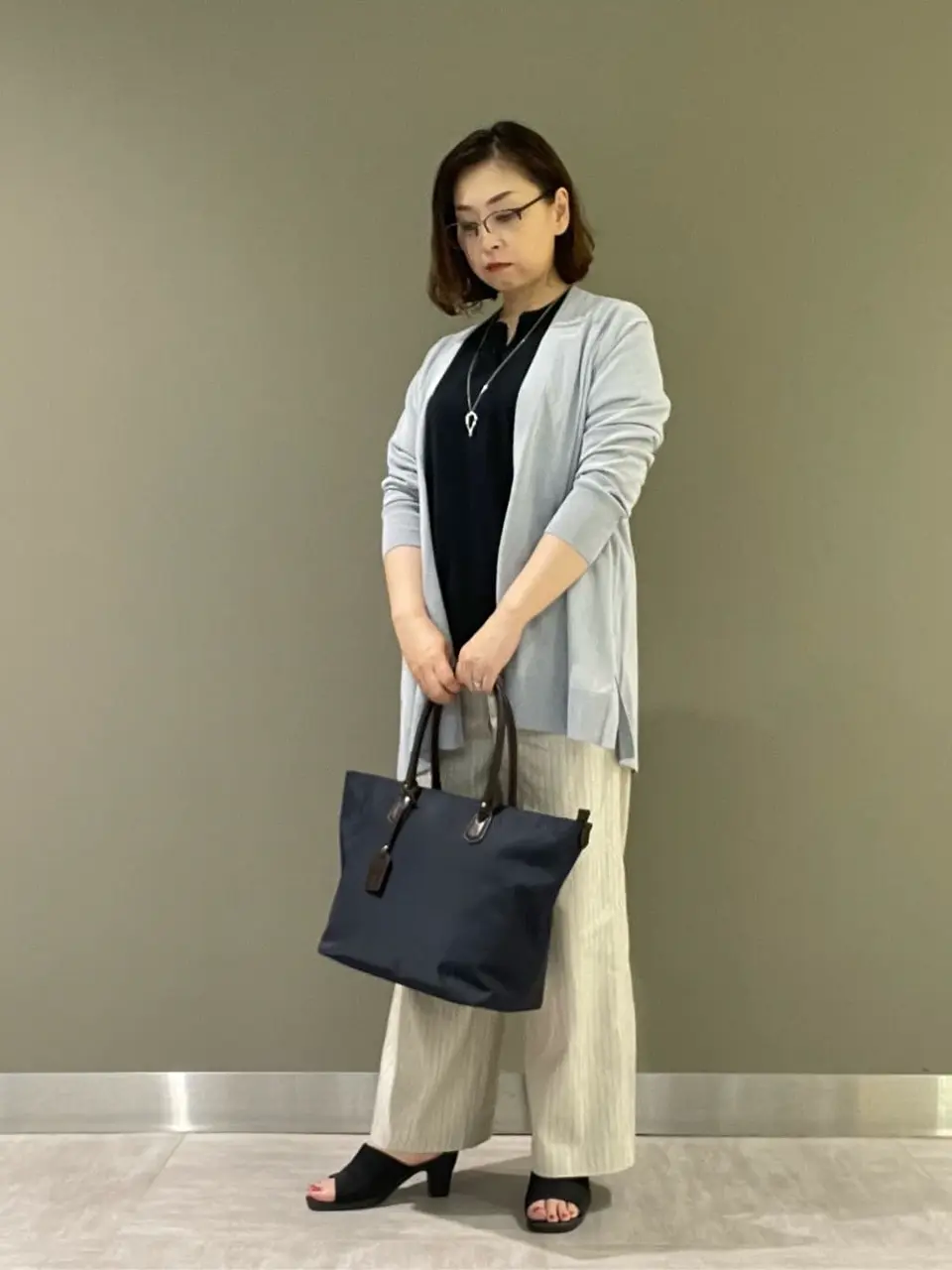 J.PRESS LADIES 髙木元 コーディネート画像