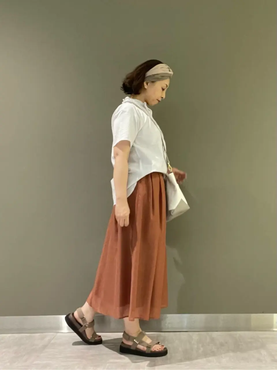 J.PRESS LADIES 髙木元 コーディネート画像