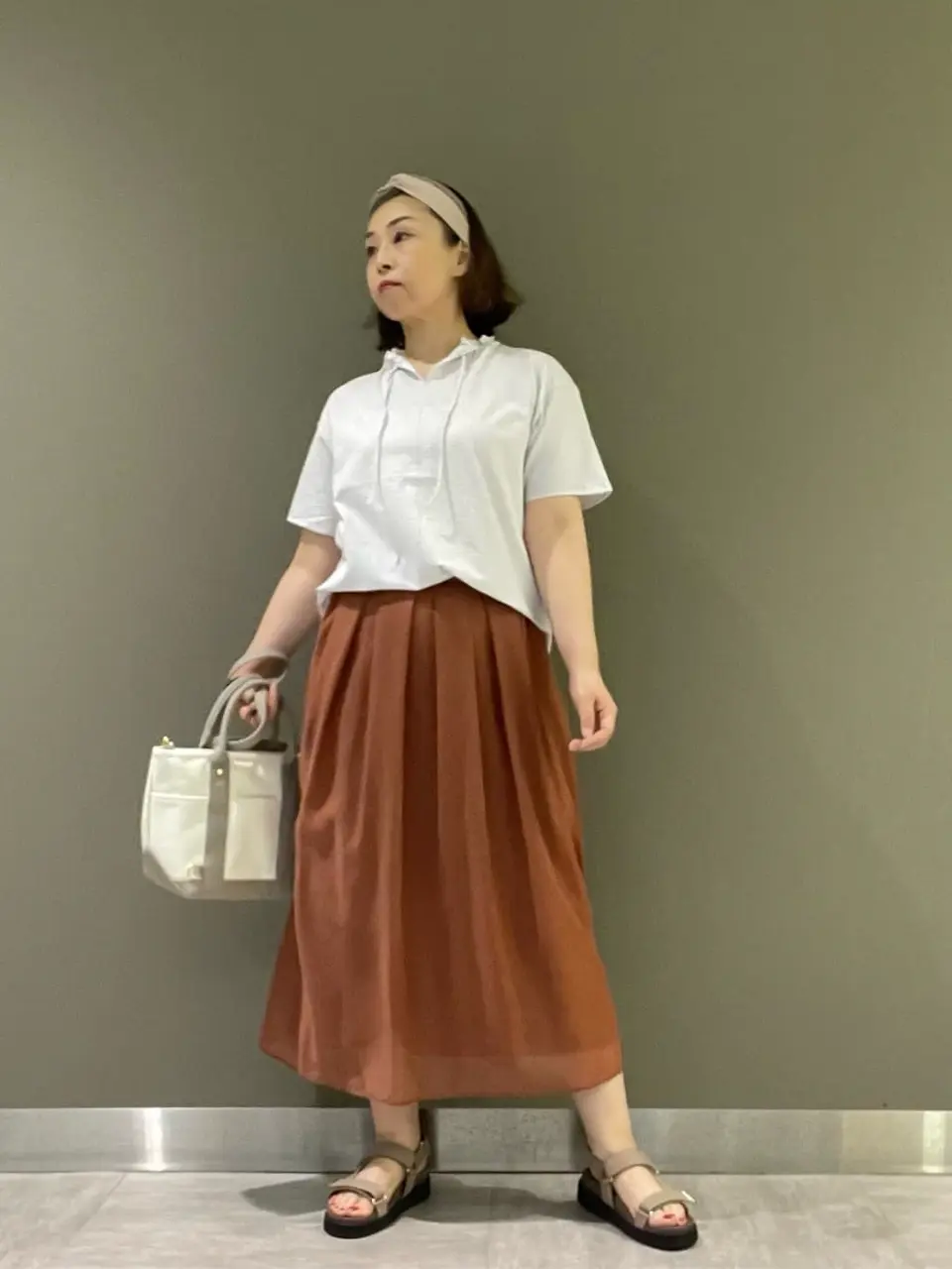 J.PRESS LADIES 髙木元 コーディネート画像