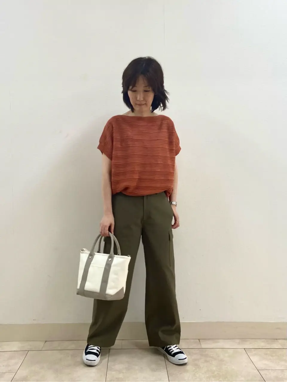 J.PRESS LADIES 前川 コーディネート画像