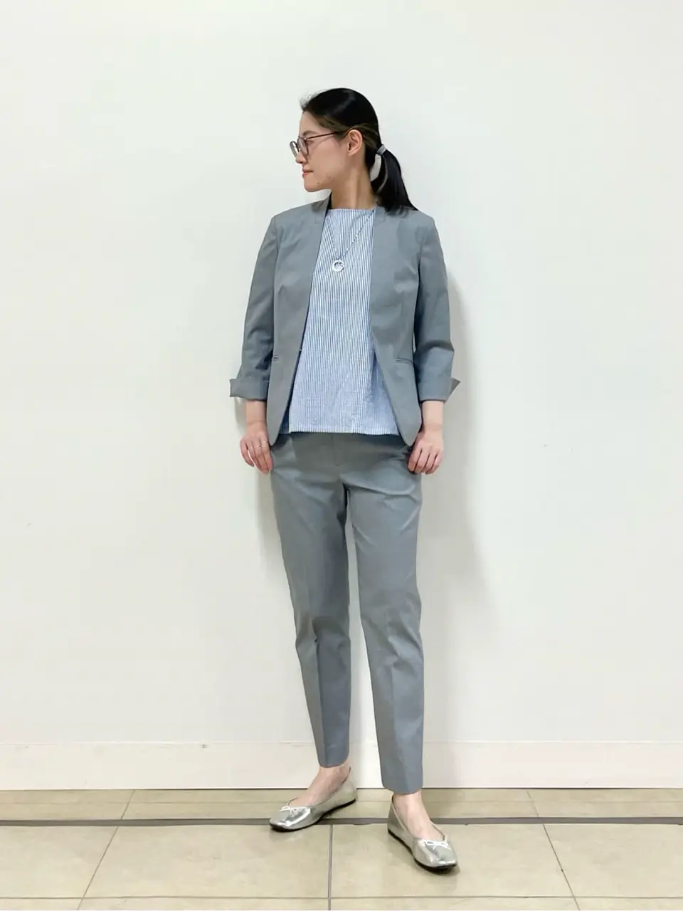 J.PRESS LADIES 佐藤 コーディネート画像