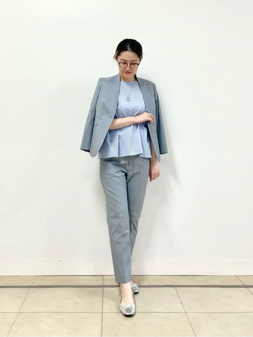 J.PRESS LADIES 佐藤 コーディネート画像