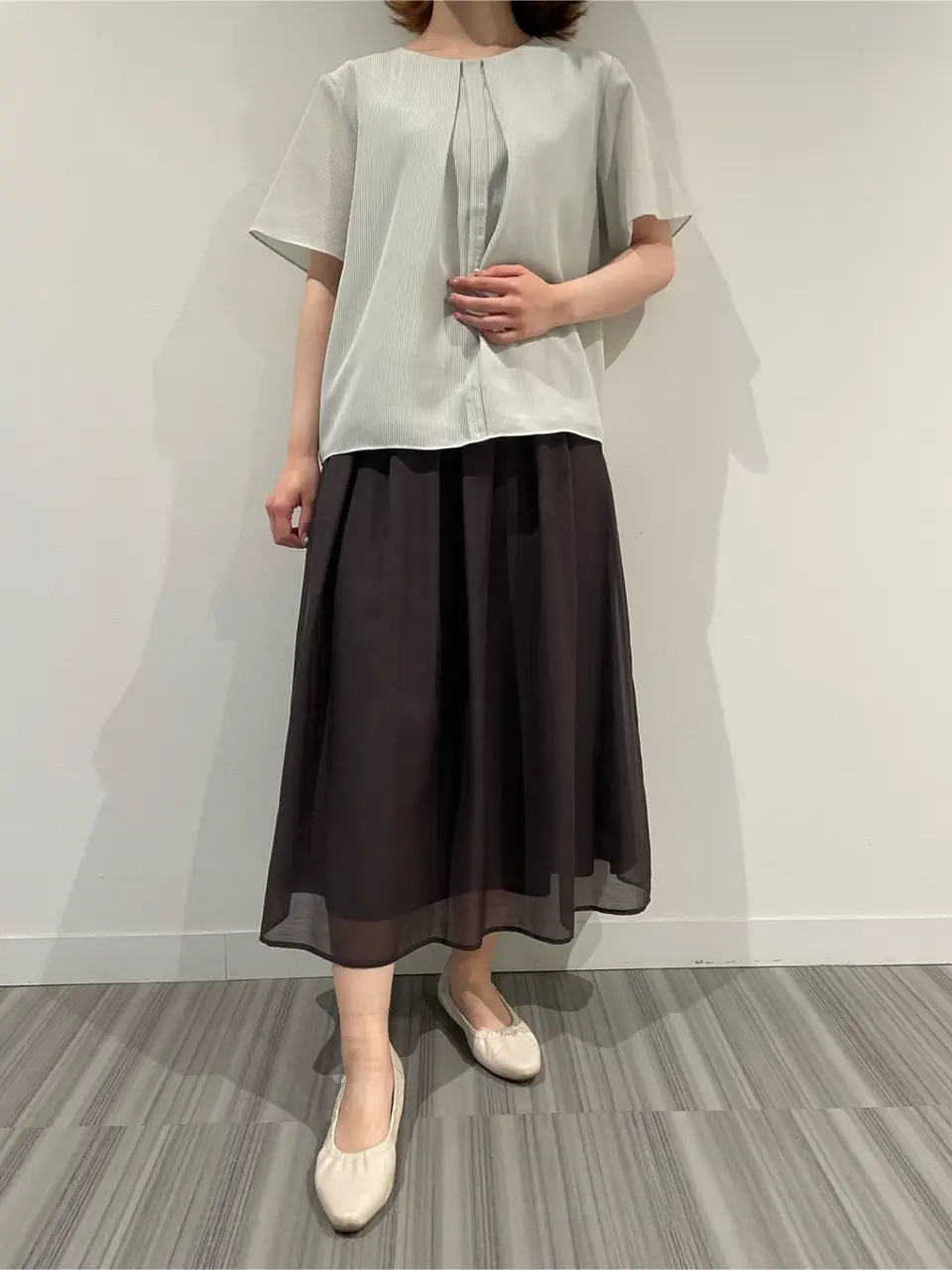 J.PRESS LADIES スタッフ コーディネート画像