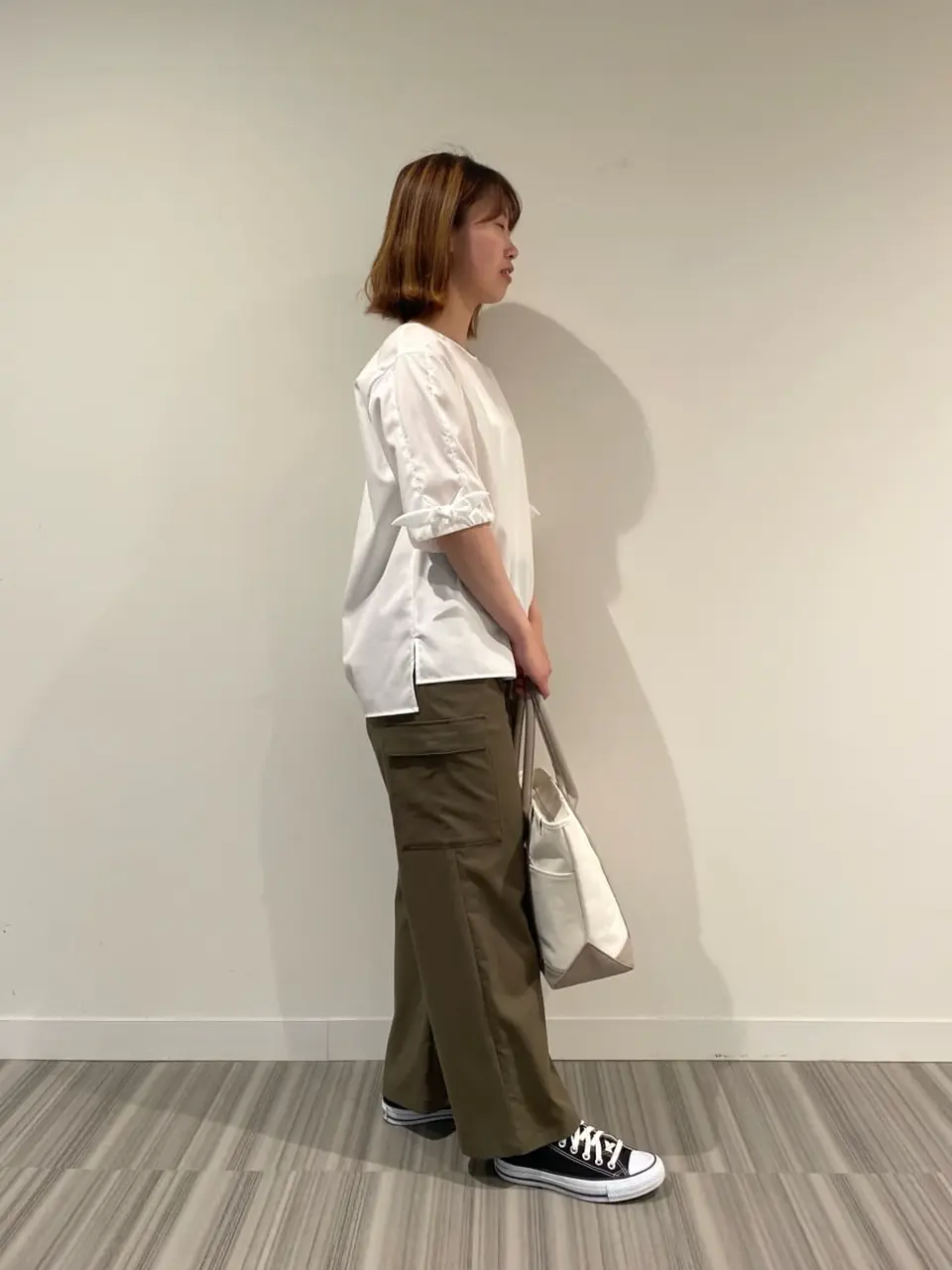 J.PRESS LADIES スタッフ コーディネート画像