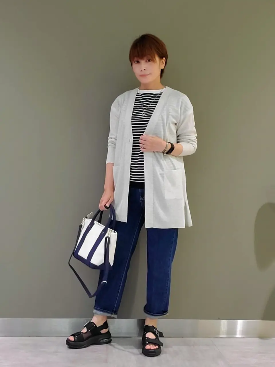 J.PRESS LADIES 坂本 コーディネート画像