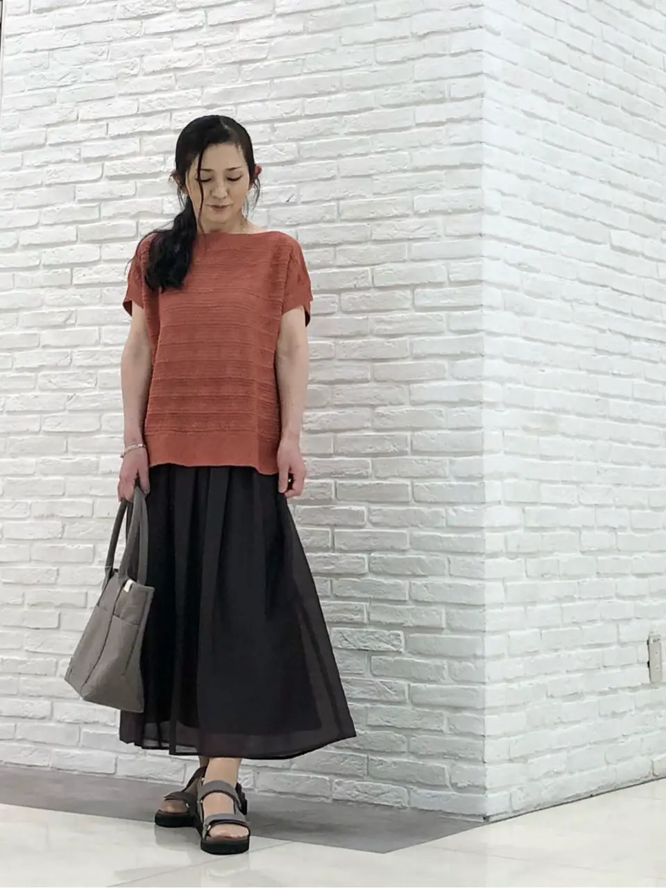 J.PRESS LADIES スタッフ コーディネート画像