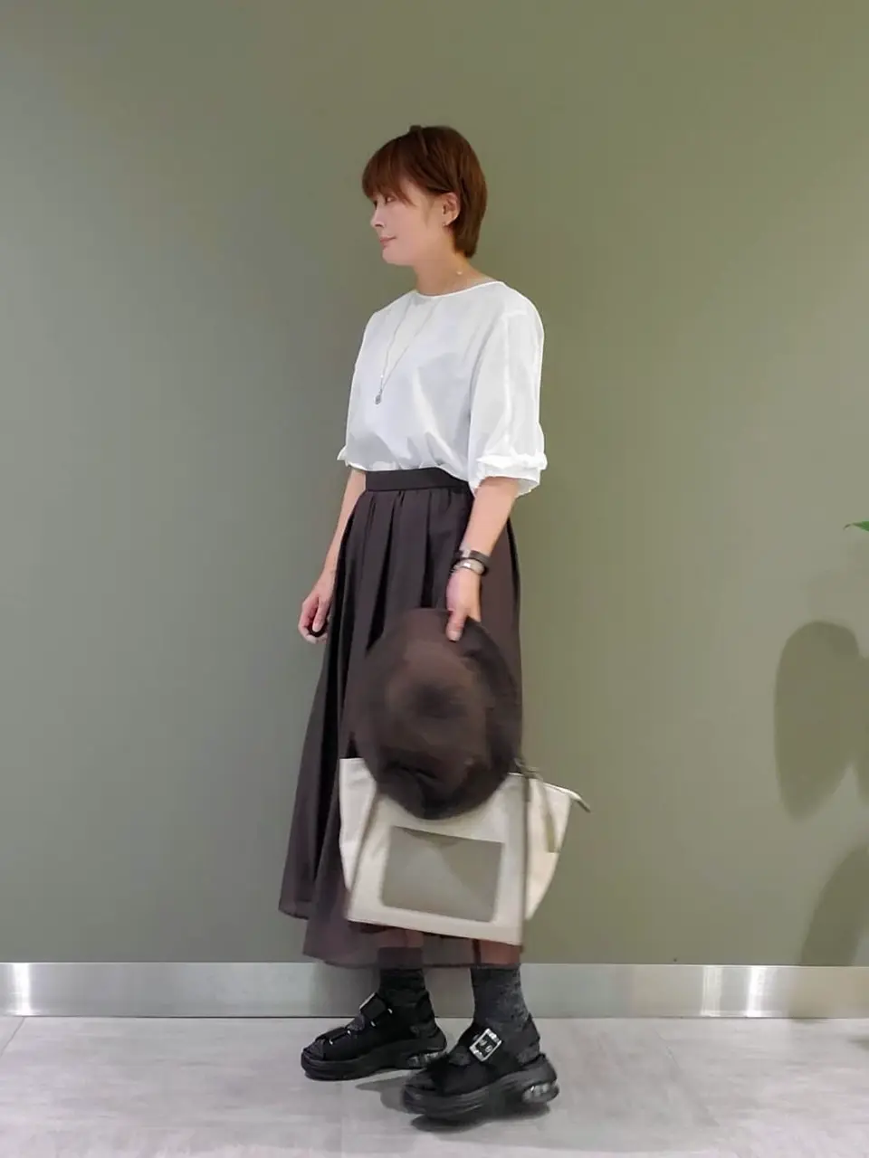 J.PRESS LADIES 坂本 コーディネート画像