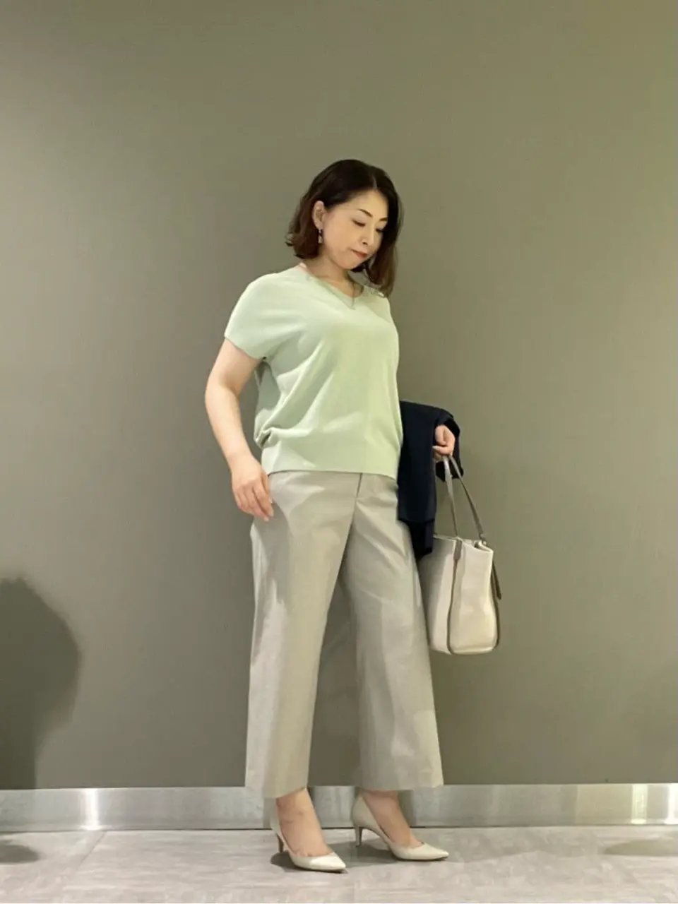 J.PRESS LADIES 髙木元 コーディネート画像