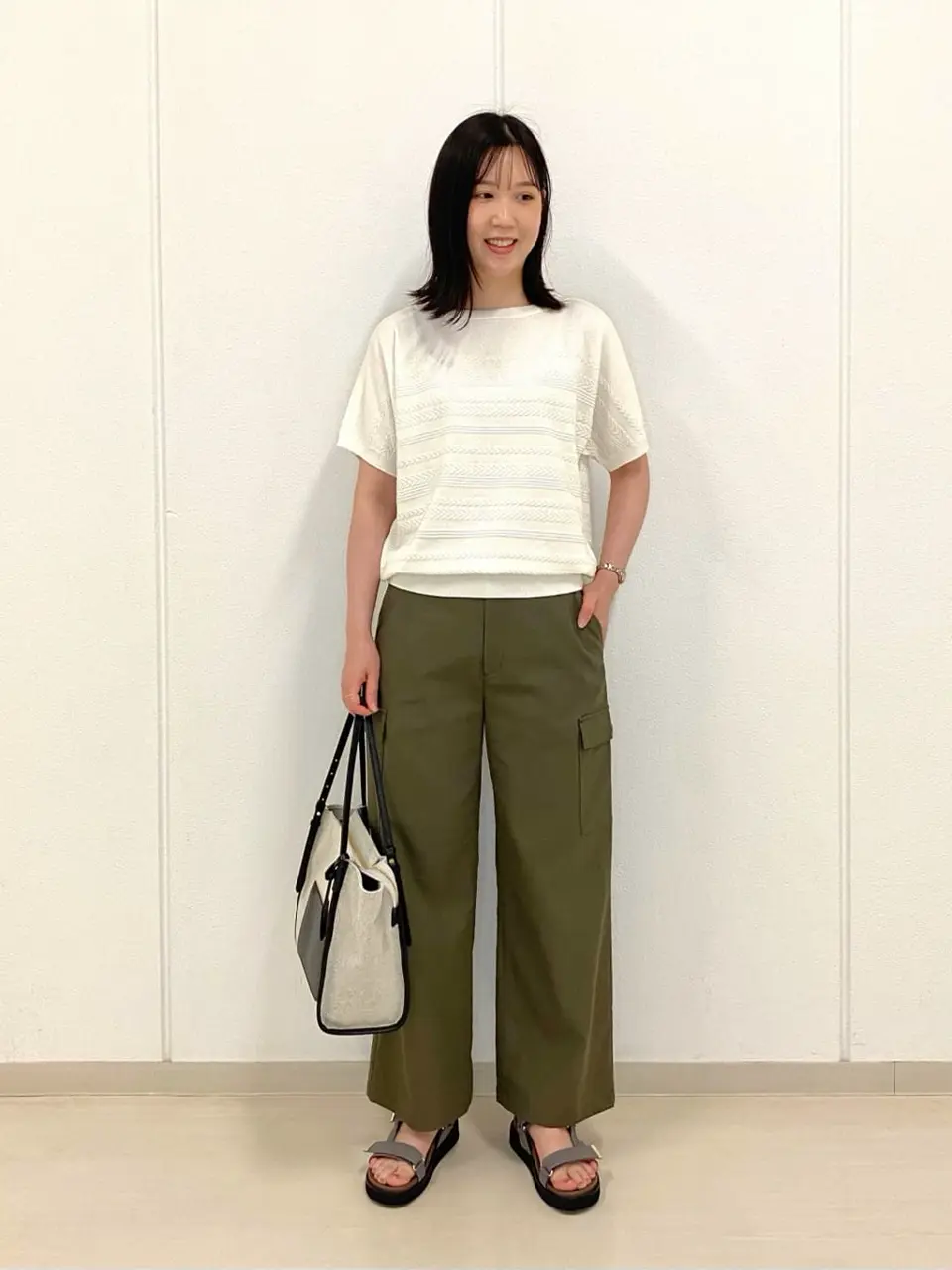 J.PRESS LADIES 早川 コーディネート画像