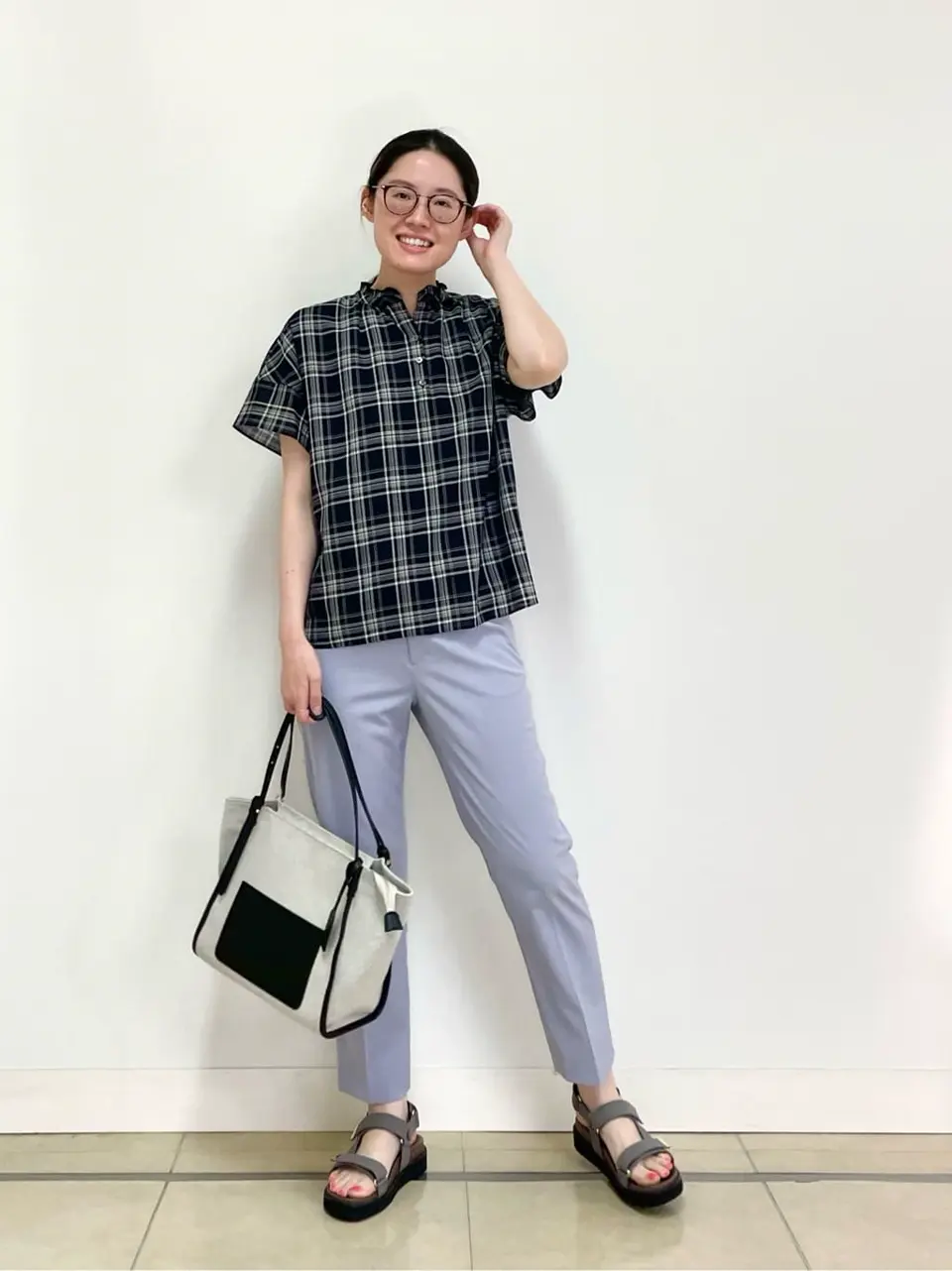 J.PRESS LADIES 佐藤 コーディネート画像