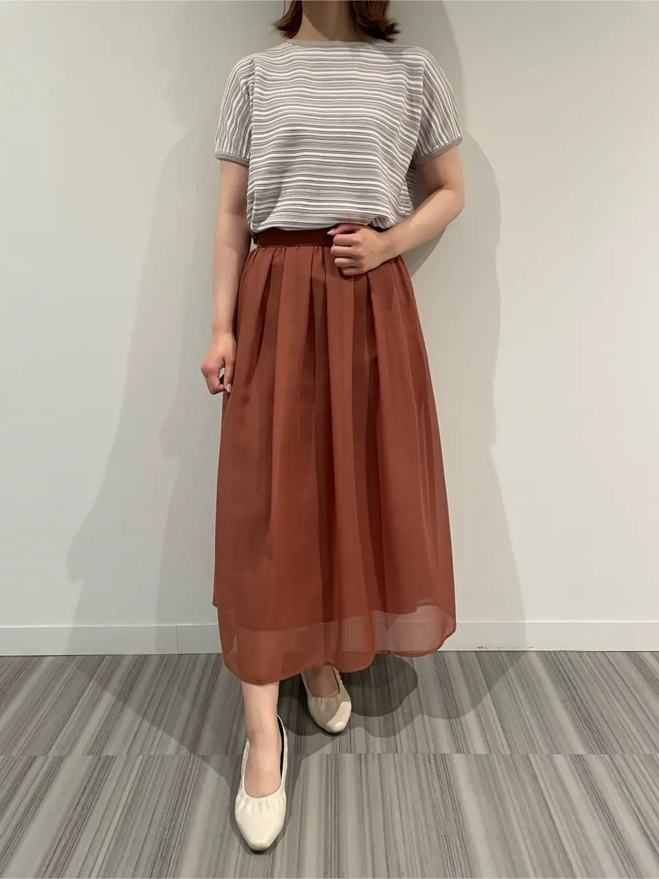 J.PRESS LADIES スタッフ コーディネート画像