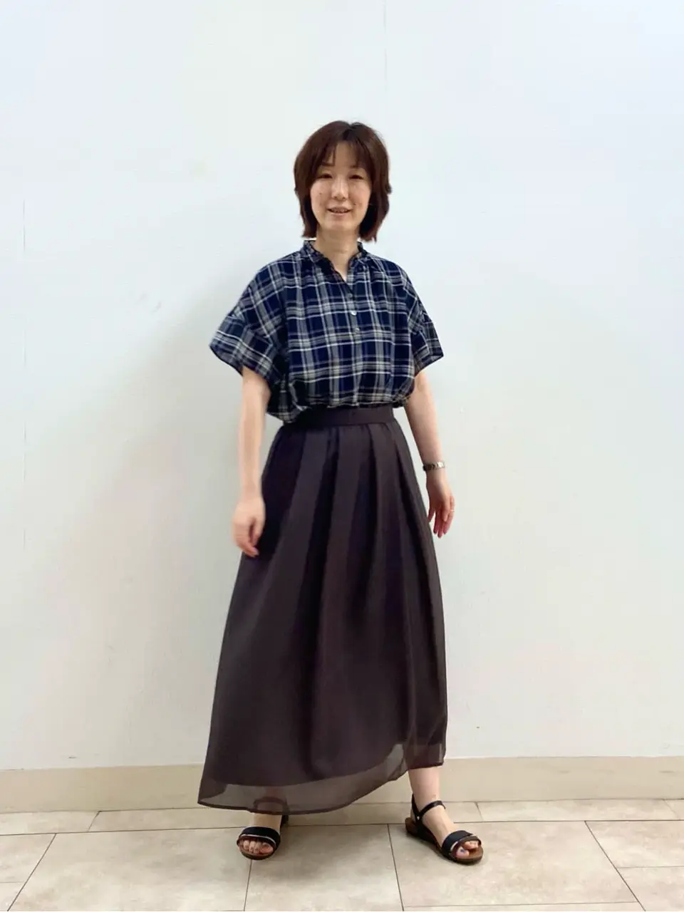 J.PRESS LADIES 前川 コーディネート画像