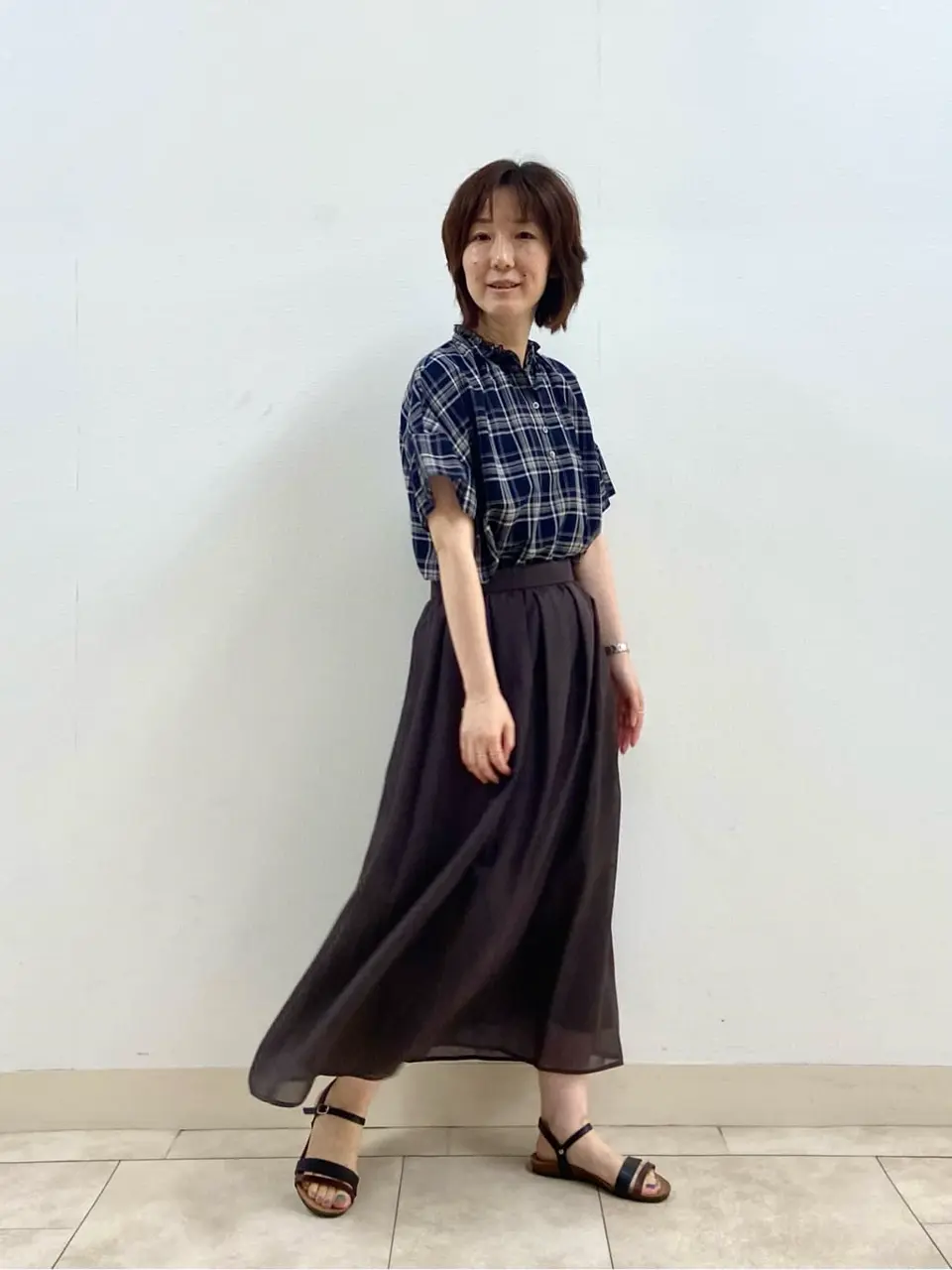 J.PRESS LADIES 前川 コーディネート画像