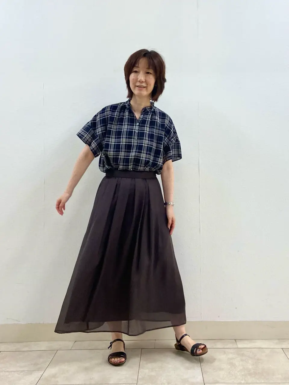 J.PRESS LADIES 前川 コーディネート画像