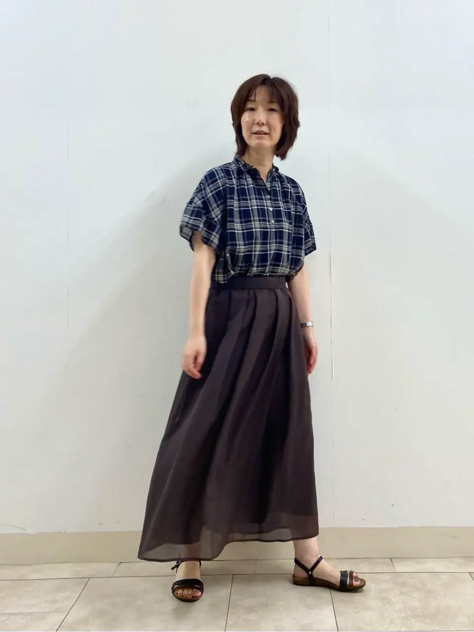 J.PRESS LADIES 前川 コーディネート画像